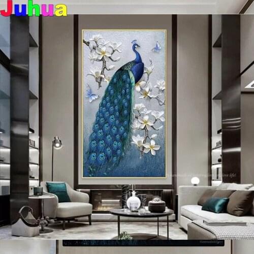 Animals Peacock Picture Full Square/Round 5D Diamond Painting bird Diamond Embroidery Mosaic full decor Diamond stitch Art