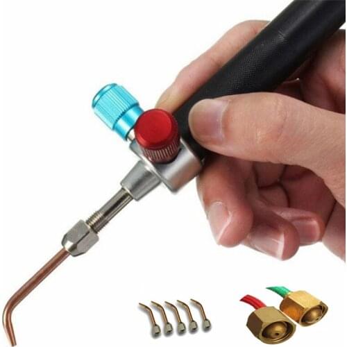 Mini Gas Little Torch Welding Soldering Tool Kit Oxygen Acetylene Gun Welding Platinum Metal Stainless Steel Welding Soldering
