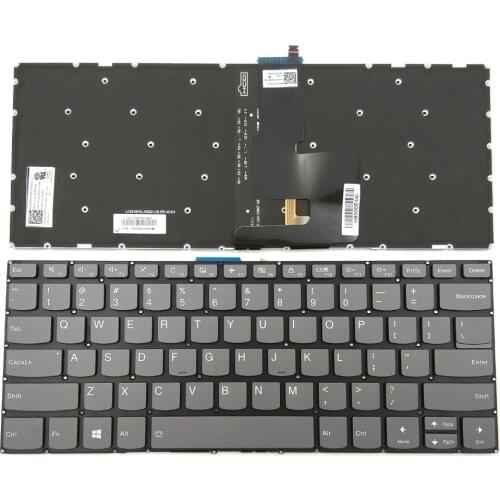New Laptop Keyboard for Lenovo Yoga 520-14IKB Type 80X8 81C8 720-15IKB US Black With Backlit Without Frame