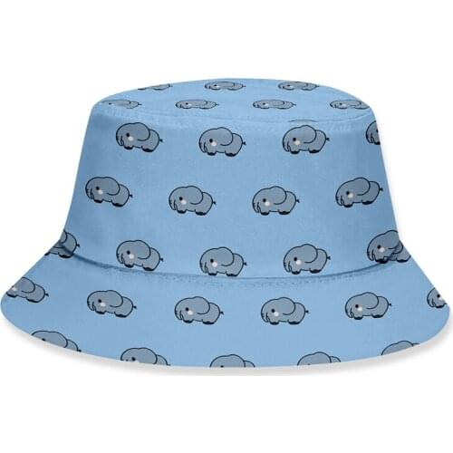 Fashion Fisherman Hat Women Men Cartoon Bucket Hat Cotton Fishing Panama Hip Hop Bob Custom Buckets Hats Fashion Cap Boys Girls