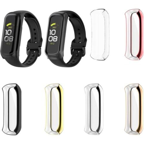 Watch Half-pack Case TPU Case Easy Install Remove For Samsung Galaxy Fit2 SM-R220 All-inclusive PC Protective Case With Screen