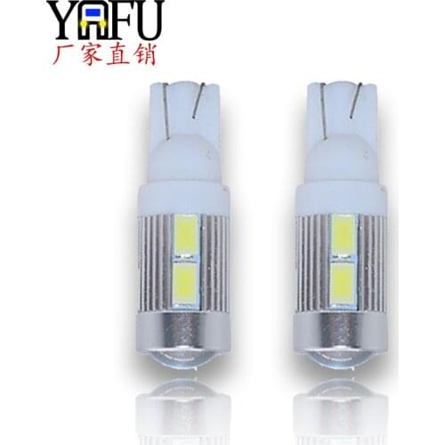Manufacturer T10 Bulb Automobile LED Lamp T10 5630 10smd Led Width Lamp W5w 194 Small Lamp Clearance Sale Items led car light
