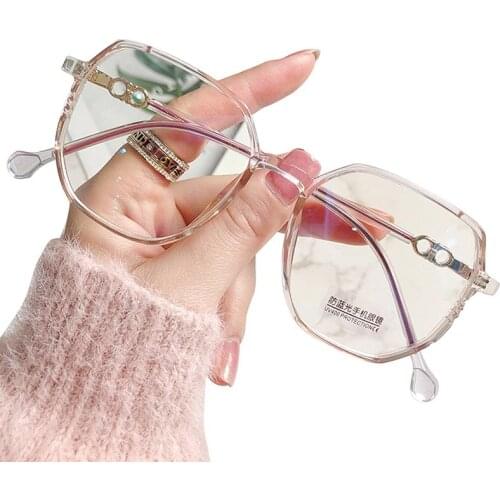 Gafas De Sol Blue Light Blocking Glasses Anti Eye Strain Fashion Metal Frame Glasses For Reading Play Computer Очки Декоративные