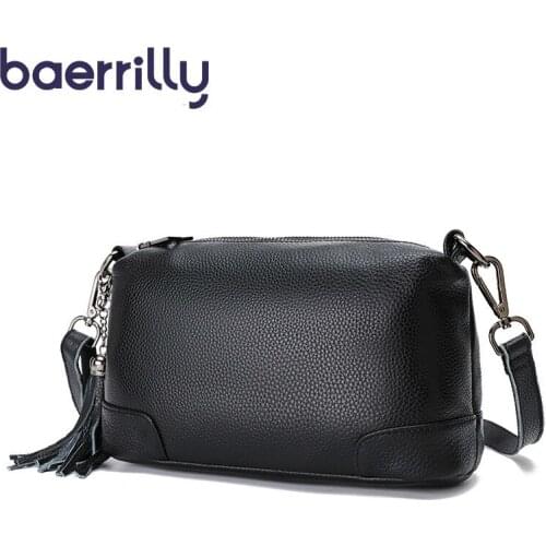 Fashion Satchel Bag Women Fringe Handbag Genuine Leather Crossbody Bag For Women Shoulder Bags Female Phone Pocket Bolsos Mujer