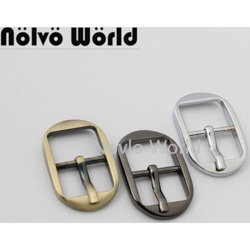 10-50pcs 6 colors 15mm 5/8" chrome color small size alloy pin buckle for DIY shoulder bag belt adjust purse parts