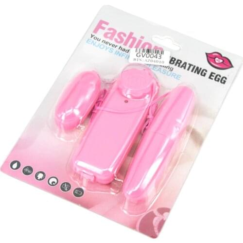 10pcs/lot Double Vibrating Jump Eggs Vibration Egg Sex Toy Vibrator Bullet Adult Toys for Womens Sex Products