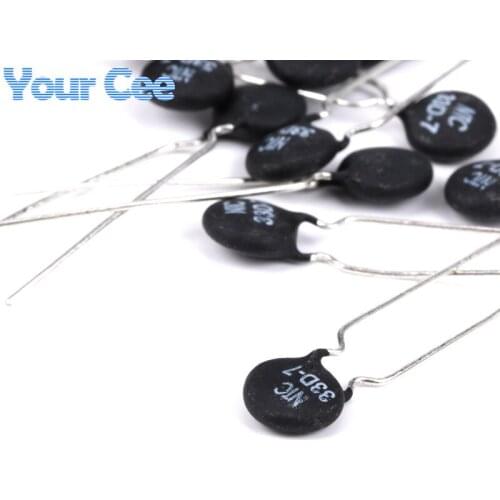 100pcs NTC Thermistor Resistor NTC 33D-7 33D7 Thermal Resistor