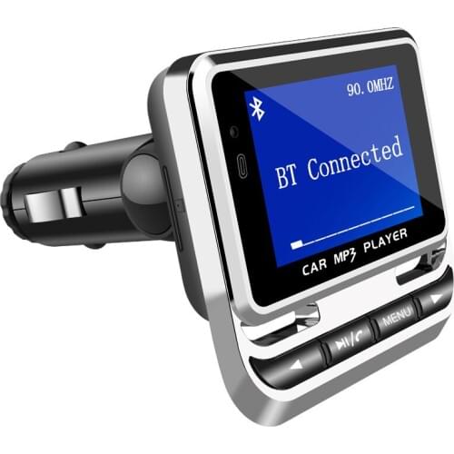 BGreen Car MP3 Player Support Vehicle FM Radio Support BT Bluetooth With LED Screen USB Port Remote TFT SD Card Slot