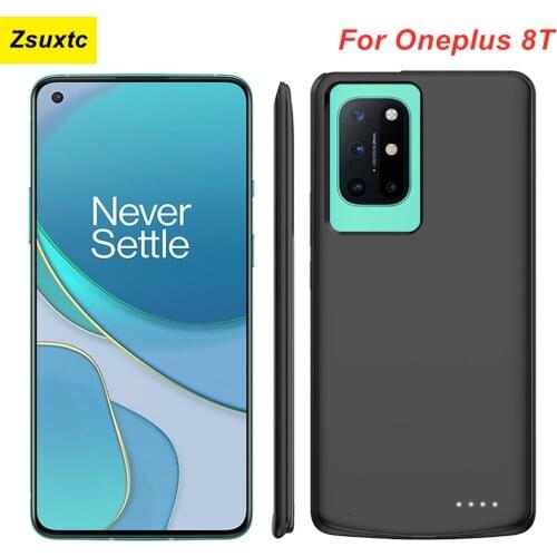 For Oneplus 8T Battery Case 6800 Mah 8T Charger Case Smart Phone Cover Power Bank For Oneplus 8T Battery Case Capa