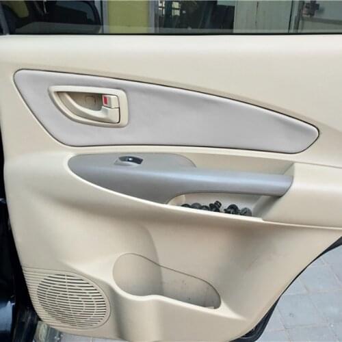 For Hyundai Tucson 2006 2007 2008 2009 2010 2011 2012 2013 4pcs microfiber leather door handle panel armrest cover trim