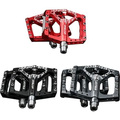 ESLNF Mountain Bike Pedals Alloy Ultralight Road Bike Pedals Bicycle Pedal Platform for MTB Road Bike