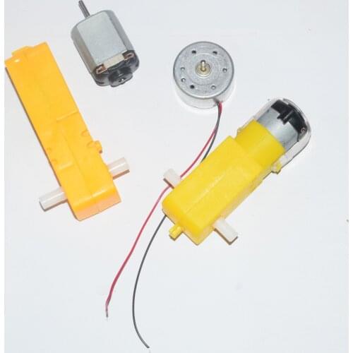 5pcs 130 300 TT motor rc car robot ship four six axis aircraft diy toys parts model accessories baby toy for children