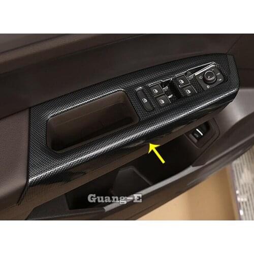 For VW Volkswagen Teramont Atlas 2017 2018 2019 2020 Car Stick Door Window Glass Panel Bowl Handle Frame Trim Armrest Handrail