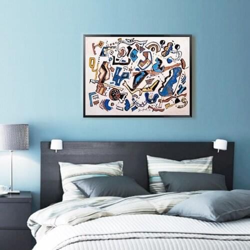 Balleay Art Kids Ideas Graffiti Canvas Art Painting Modern Wall Pictures For Living Room Home Wall Art Canvas Posters and Print