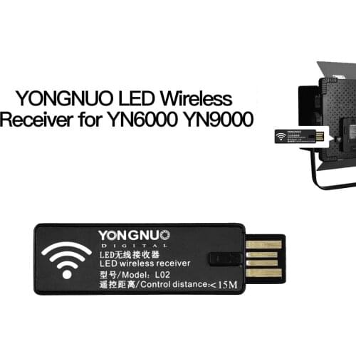 YONGNUO LED Wireless Receiver for YN6000 YN9000