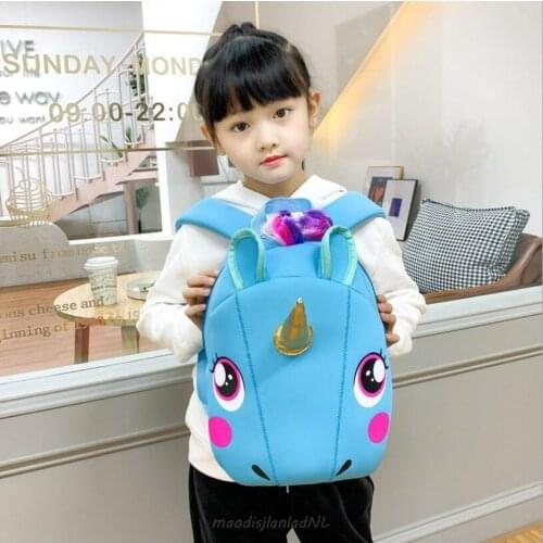Disney Childrens School Bag Simple Cute Cartoon Leisure Large-capacity Waterproof Wear-resistant Breathable Backpack