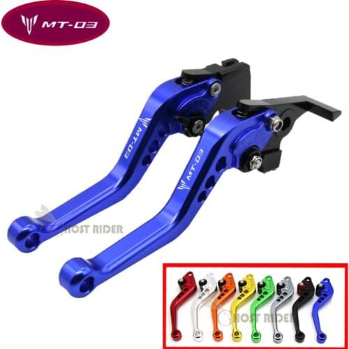 For YAMAHA MT-03 MT 03 MT03 2015 2016 2017 2018 2019 CNC Motorcycle Accessories Short Brake Clutch Levers