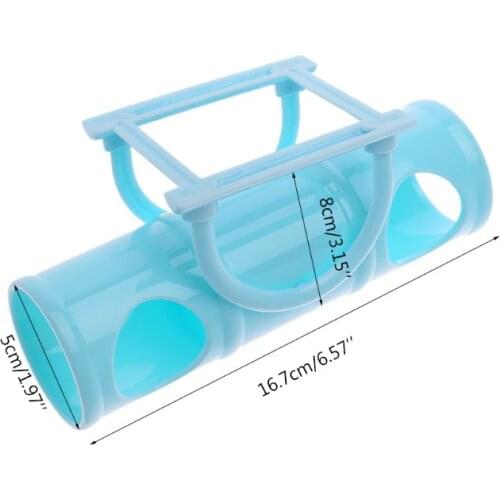 Hamster Exercise Toy Seesaw Sports Cage House Rat Mouse Play Tunnel Tube