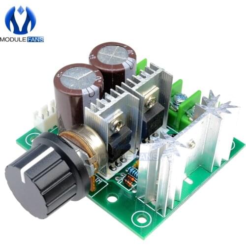 CCMHC 10A Pulse Modulation 13khz PWM DC Motor Adjust Speed Control Switch Module DC 12V-40V High Efficiency Diy Kit Electronic