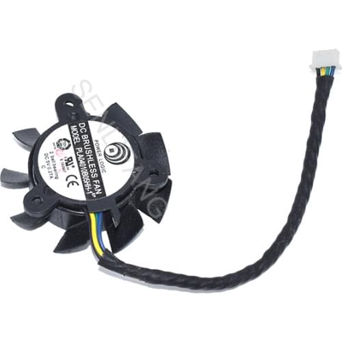 Genuine PLA04010B05HH-1 25mm 37mm DC5V 0.27A Four Lines Cooling Fan