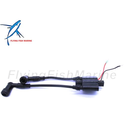 Outboard Engine 5041297 Ignition Coil W/Resistance Cap for Evinrude Johnson OMC Boat Motor 4-Stroke 9.8HP