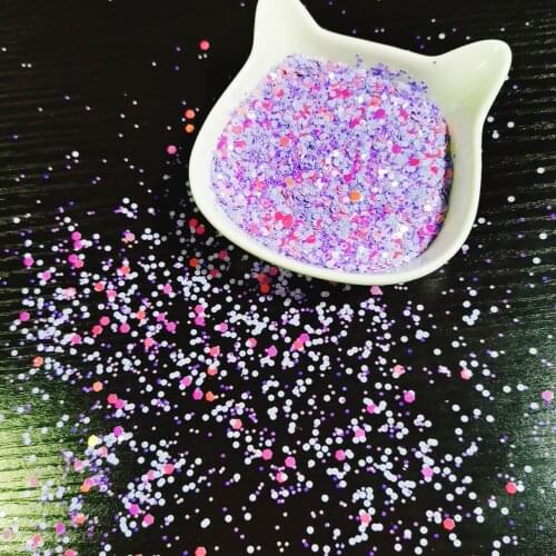 Romantic purple Sequins RAINBOW BRIGHT Shake card accessories Stamps Scrapbook Decoration Embossing Cut Handmade 2021 NEW