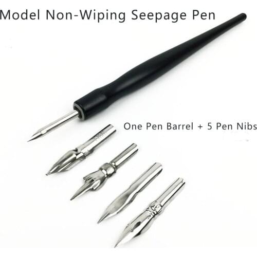Seepage Line Pen Wipe Free Gundam Military Civilian GK Model Painting And Coloring Tool Permeation Pen 1/35 1/72