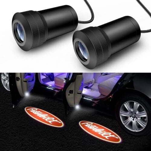 AEING 2pcs Welcome Ghost Shadow Lights LED Courtesy Door Projector Lamps fit For PETERBILT