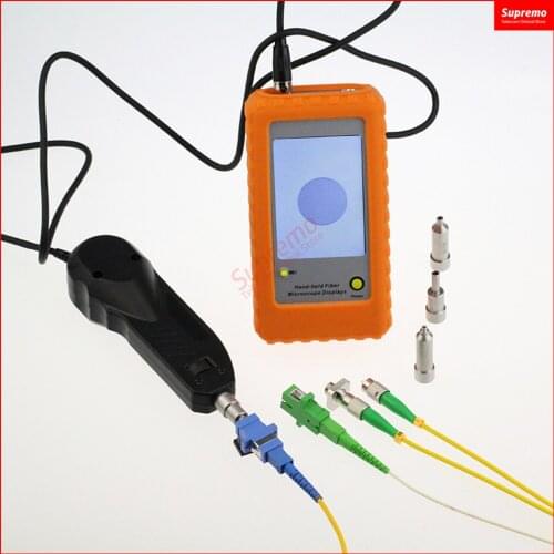 Fiber Optic MicroScope FVM-100 Connector Inspection Video optical fiber Inspection Probe and Display Fiber Optic Endoscope