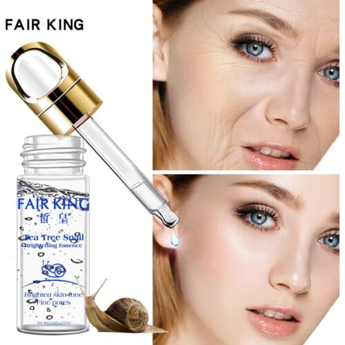 Anti Aging Snail Serum Facial Hyaluronic Acid Whitening Cream For Face Skin Care Face Shrink Pores Retinol Cosmetic