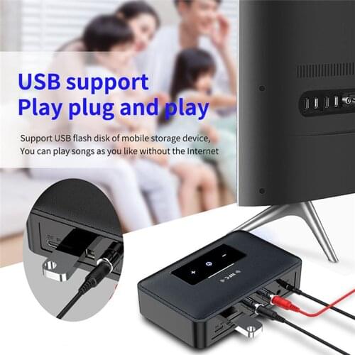 Bluetooth 5.0 Audio Transmitter Receiver HD LL Low Latency CSR8675 Wireless Adapter RCA SPDIF 3.5mm Aux Jack for TV PC