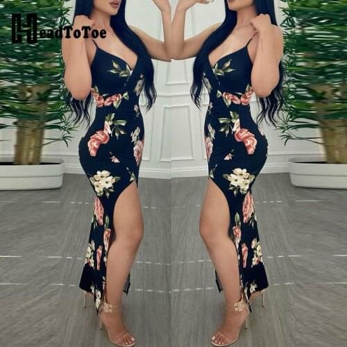 Летние платья с разрезом Headtotoe China At AliExpress