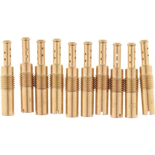 10Pcs Motorcycle Carburetor #38 Slow Jets For PWK Keihin OKO CVK Carb