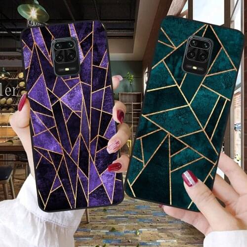 Classic Vintage Marble Phone Case For Xiaomi Mi 10T Lite 10 Ultra Redmi Note 9S 7 8 9 Pro 8T Soft Silicone Phone Back Cover Case