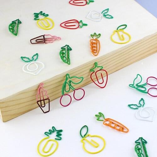 Colorful Carrot Paper Clips Cartoon Paper Clips Pins To Send Friends Children Classmates Supplies A Variety Of Specifications