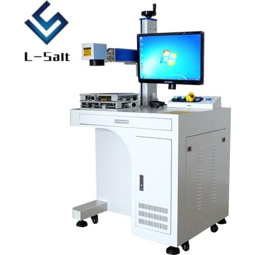 Laser marking machine for plastic Raycus laser source for mugs plastic cards