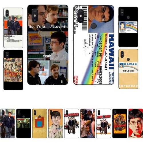 MaiYaCa Mclovin Superbad Phone Case for Xiaomi mi 8 9 10 lite pro 9SE 5 6 X max 2 3 mix2s F1