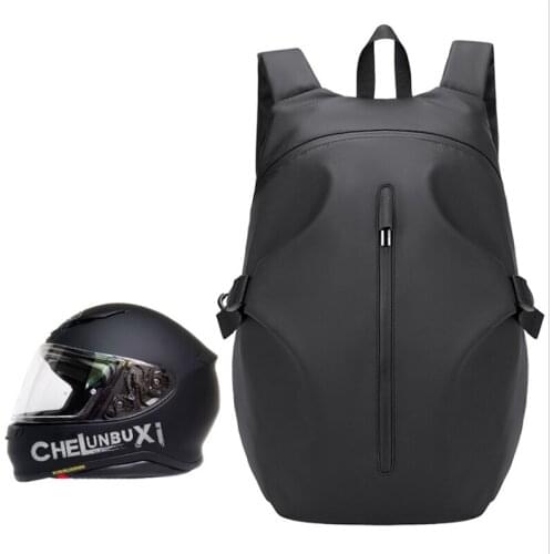 2021 fashion trend helmet bag high quality men and women backpack motorcycle riding bag personality leisure travel bag