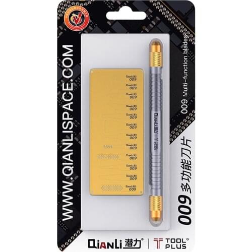 Qianli 009 Multifunctional Glue Removal Knife For Removing Mobile Phone Motherboard Chip A89CPU IC Dge Removal Tool