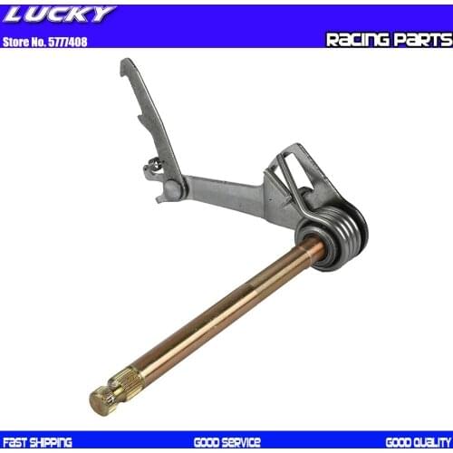 Motorcycle GearShift Gear Spindle Arm Assy For lifan LF 125cc Horizontal Kick Starter Engines Dirt Pit Bikes parts length 181mm