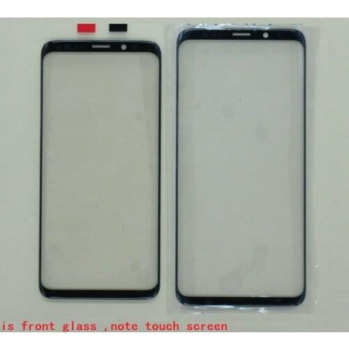 Touch panel Replacement For Samsung Galaxy S8 G950 G950F / S8 + plus G955 black Front Outer Glass Lens with sticker 10pcs/lot