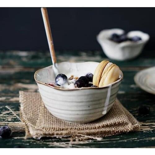 Japanese White Porcelain Steak Plate Ceramic Sauce Dish Rice Bowl Dinnerware Sushi Cake Dessert Tray Restaurant Dinner Plates