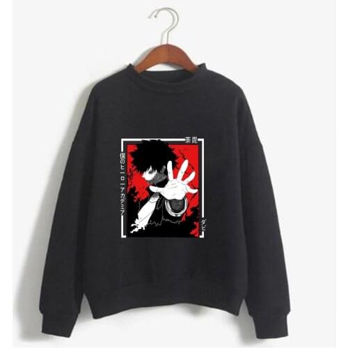 Sweatshirt My Hero Academia Dabi Loog Sleeve Print Cosplay Costume Anime Top Hoodie Unisex