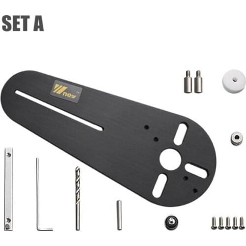 Universal Trimmer Cutting Jig 1Set Practical Wood Routers/Electric Hand Trimmers Woodworking Milling Circle Milling Groove Tools