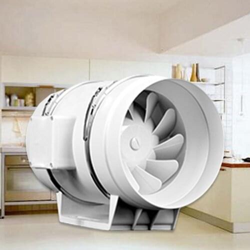 Ventilation Blower 220V Exhaust Fans Home Silent Inline Pipe Duct Fan for Bathroom Kitchen Inline Duct Fan