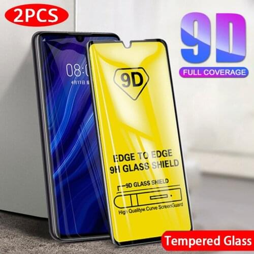 9D Full Glue Protective Tempered Glass on for Samsug Galaxy A20 A20s A20e A2 Core M20 M21 A 20s 20e M 21 20 9H Screen Protector