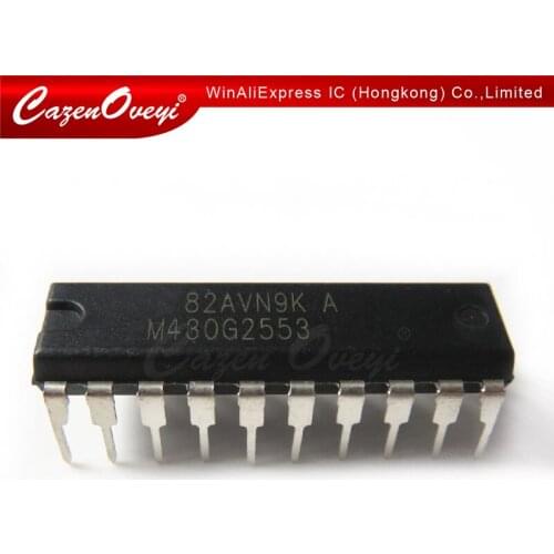 2pcs/lot MSP430G2553IN20 MSP430G2553IN MSP430G2553 M430G2553 DIP-20 In Stock