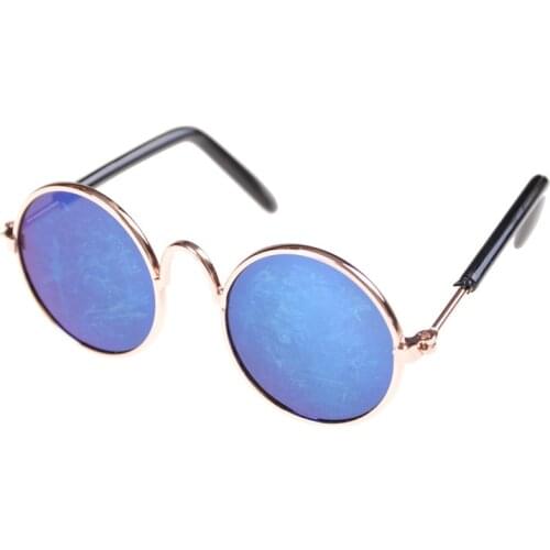 Doll Accessories Round-shaped Round Glasses Colorful Glasses Sunglasses Suitable For 18inch Dolls Girl Christmas Gift