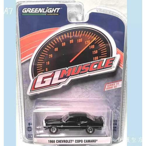 Greenlight CARS 1/64 Limited 1968 CHEVROLET COPO CAMARO Collector Edition Metal Diecast Model Cars Kids Toys GIFT