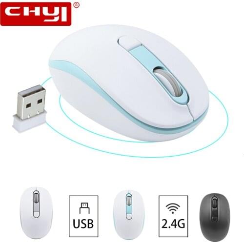 CHUYI 2.4G Wireless Gaming Mouse Ergonomics Optical USB Mice Computer Gaming Mause For Laptop Notebook Mause